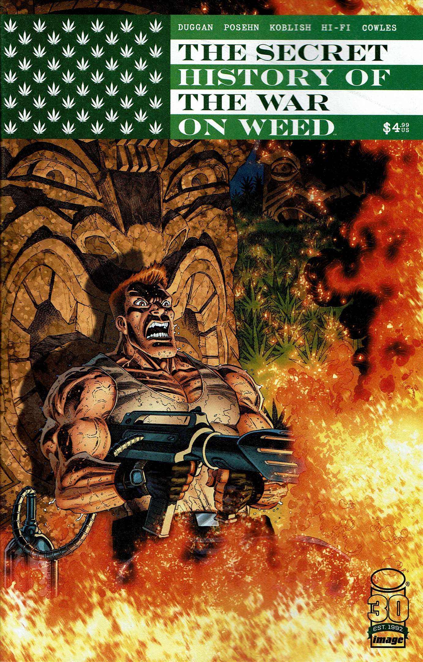 Secret History of the War on Weed, The #1 VF/NM ; Image | Comic Books -  Modern Age, Image Comics