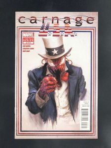 Carnage U.S.A. #2 (2012) 1st Appearance of The Mercury Team aka Project Venom