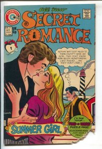 Secret Romance #29 1973-Charlton-puzzle page-FR