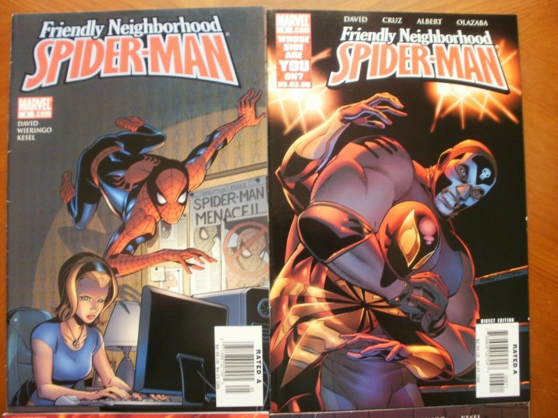 4 Marvel Comic FRIENDLY NEIGHBORHOOD SPIDER-MAN #5 6 7 8 (2006) Peter Parker