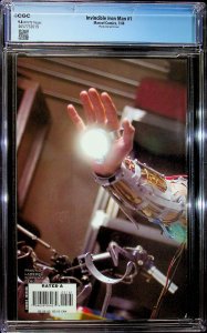 Invincible Iron Man #1 Photo Cover (2008) - CGC 9.8- Cert#4657732019