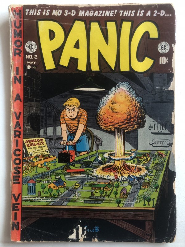 Panic 2, GD, key Atomic blast cover! Tape on spine