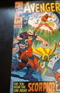 The Avengers #72  Did you hear about scorpio high grade
