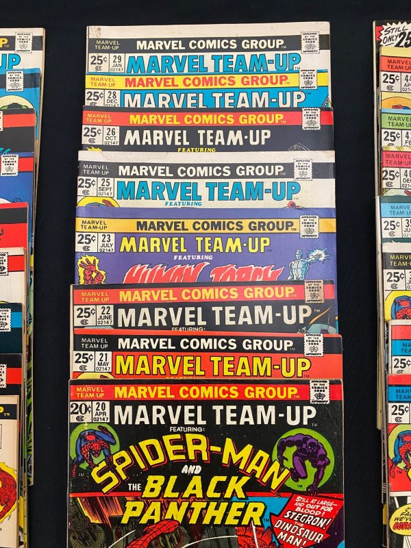 Marvel Team-Up Featuring Spider-Man - 26 book lot