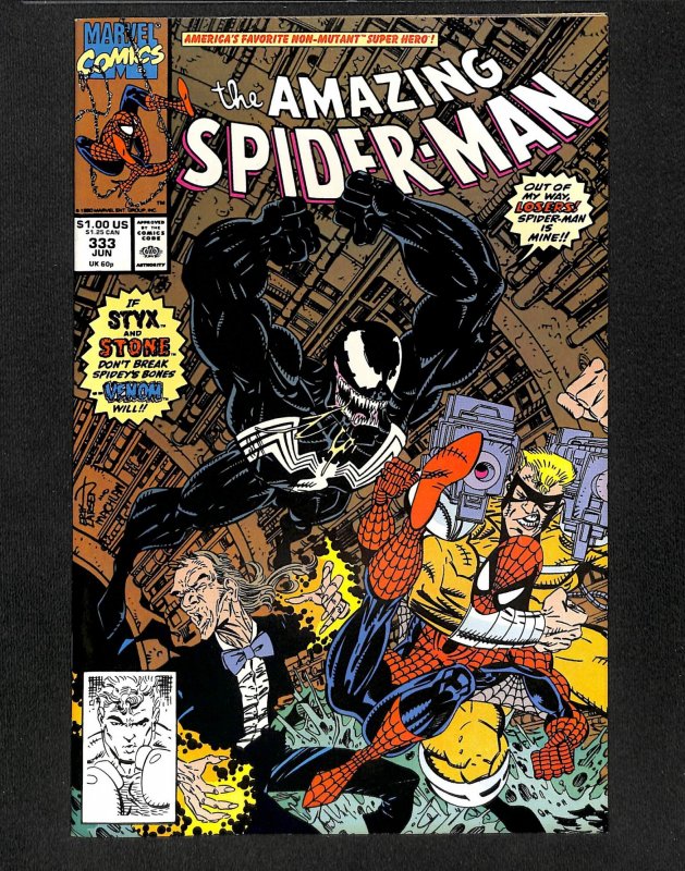 Amazing Spider-Man #333 VF/NM 9.0 Venom!