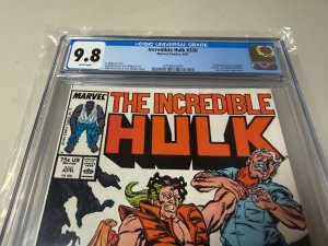 Incredible Hulk # 330 CGC Graded 9.8 Marvel Comic Book Todd McFarlane Art JH30