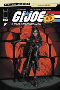 Gi Joe Real American Hero Sssilent Missions Baroness #1 Cvr A Jones Image Comics
