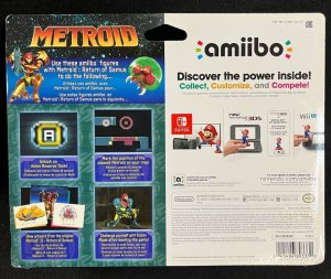 Metroid Series Amiibo Samus Aran & Metroid Sealed Box Nintendo 2-Pack