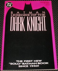 Batman: Legends of The Dark Knight #1 (1989) Purple Cover