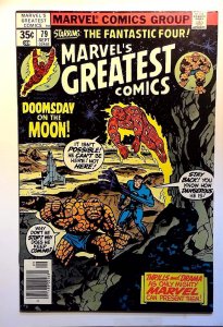 Marvel's Greatest Comics: Fantastic Four #79 1978 Marvel 9.2 NM- Newsstand Comic
