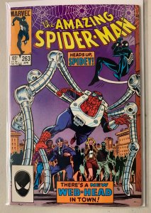 Amazing Spider-Man #263 Dir. Marvel (6.0 FN) 1st 65 cent + Normie Osborn (1985)