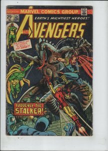 Avengers #124 vg to vg+ 