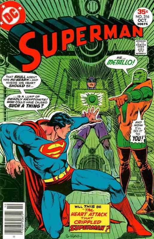 Superman (1st Series) #316 FN; DC | save on shipping - details inside