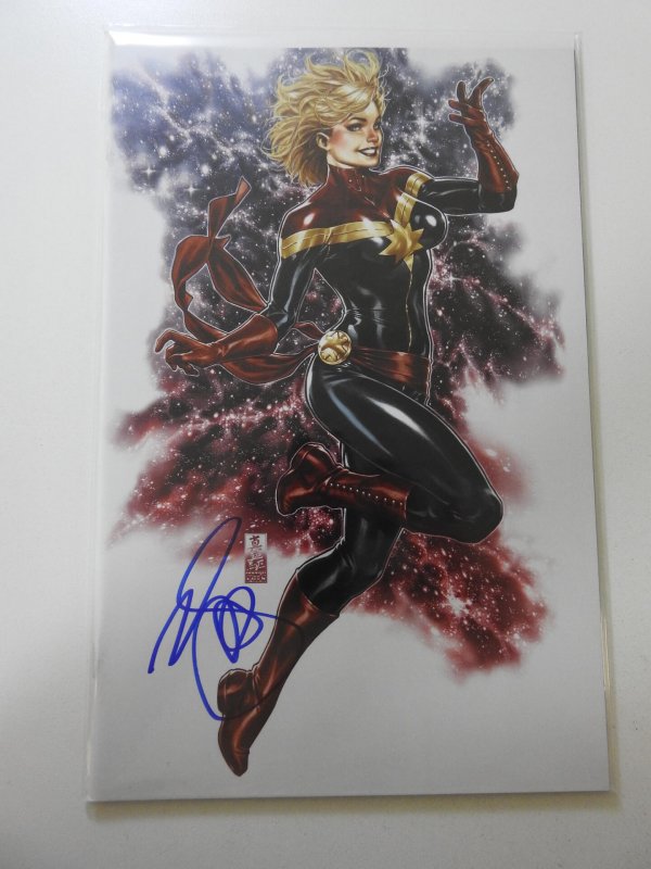 Captain Marvel #1 Comic Sketch Art Exclusive Signed by Mark Brooks! (2019)