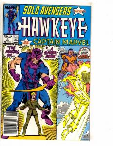 7 Marvel Comics Solo Avengers # 1 2 3 4 5 + Hawkeye # 2 3 Hulk Thor Iron Man RM4