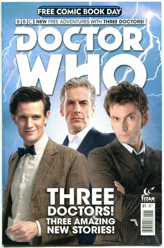 DOCTOR WHO FCBD, VF+, 10th, 11th, 12th Drs, Tardis, 2015, Titan,more DW in store