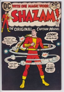 SHAZAM #5 (Sep 1973) FN- 5.5 cream to white