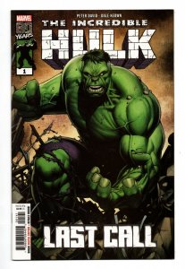 INCREDIBLE HULK: LAST CALL #01 (2019) DALE KEOWN | WALMART WHITE TITLE