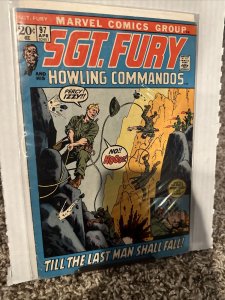 SGT. Fury And His Howling Commandos #97 Till Last Man Shall Fall  Marvel SA