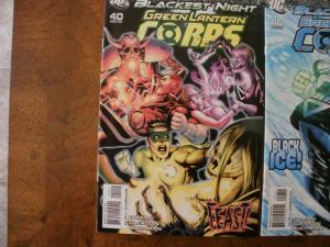7 DC Comic: GREEN LANTERN CORPS (2007-2013) #16 21 33 39 40 46 47 Night Day