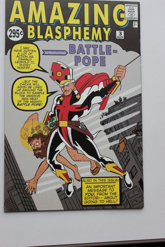 Battle Pope #3 (2000) NM