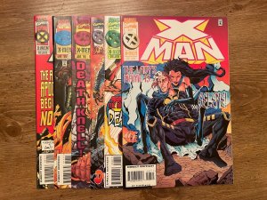 6 X-Man Marvel Comic Books # 7 8 10 16 17 1 X-Men Wolverine Apocalypse 12 J819