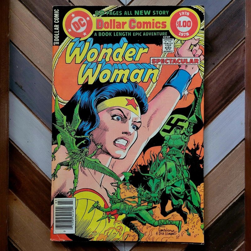 DC SPECIAL SERIES: Wonder Woman #9 FN+ (DC 1978) Newsstand! WWII/Nazis DITKO!