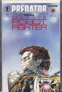 Predator vs. Magnus Robot Fighter #2 (1993) Predator