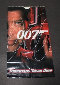 James Bond 007  Promotional  Popcorn Theater Bag / 1997