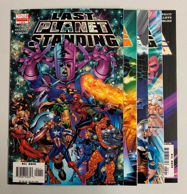 Last Planet Standing #1-5 Set (Marvel 2006) 1 2 3 4 5 Tom DeFalco (8.5+) 