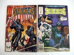 *STALKERS Marvel ('90, Strnad/Verheiden) 9 Books
