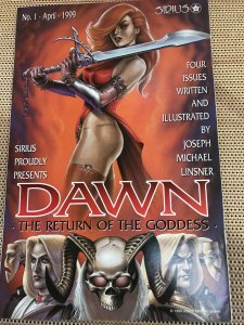 DAWN #1 Wizard Genesis Edition : Sirius 1999 Wizard Magazine promo VF/NM;