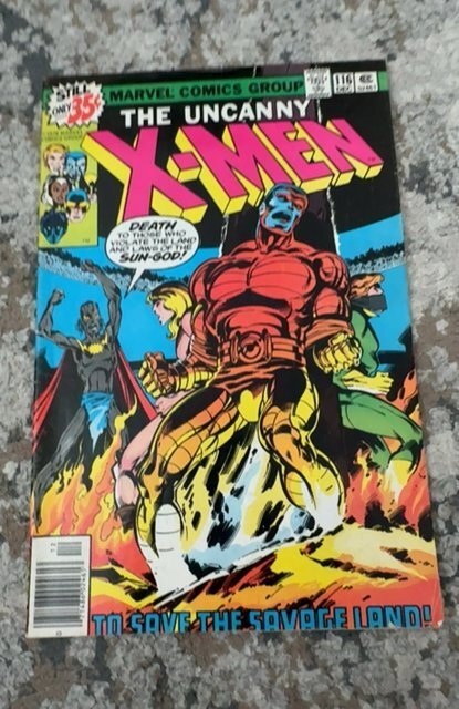 The X-Men #116 (1978)to save the savage land