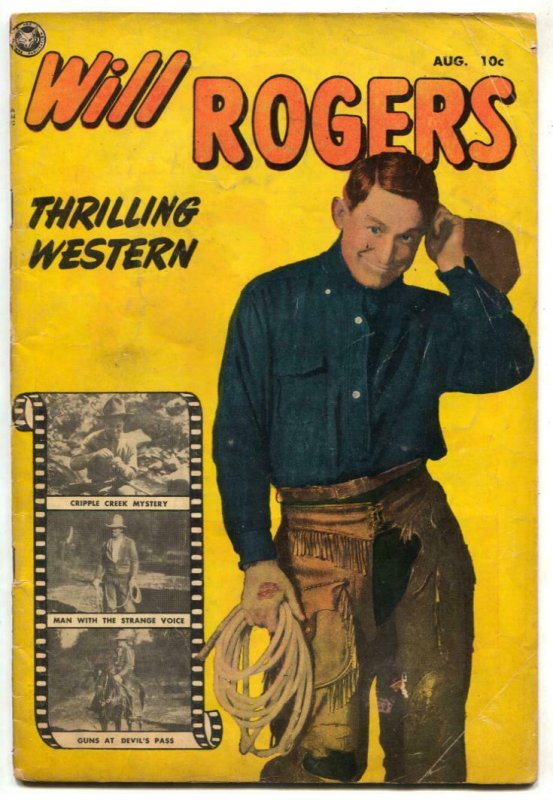 Will Rogers Comics #2 1950- Golden Age VG