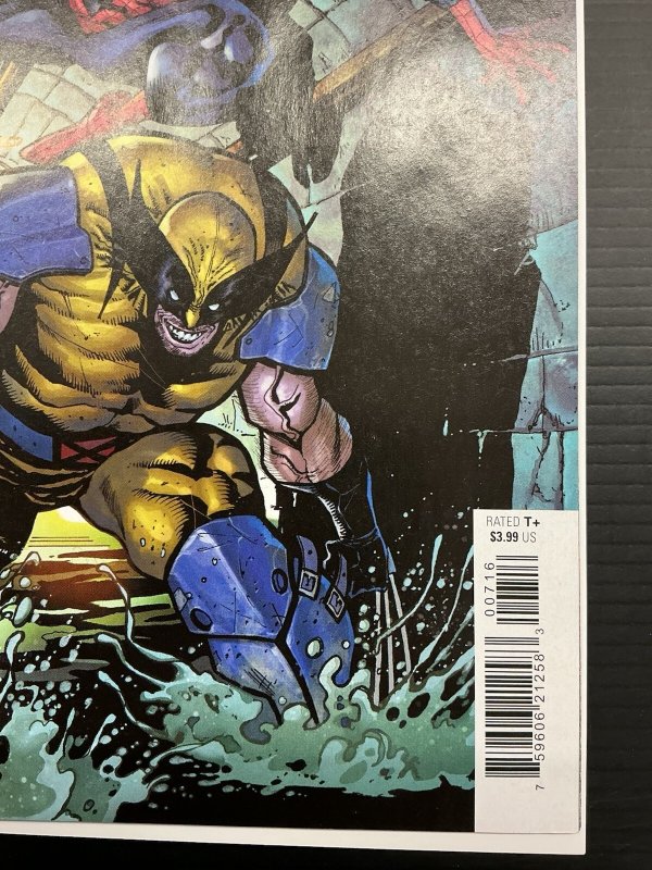 SPIDER-MAN & WOLVERINE #7 1:25 SERGIO DAVILA VAR NM 2025 Marvel PROSHIPPER