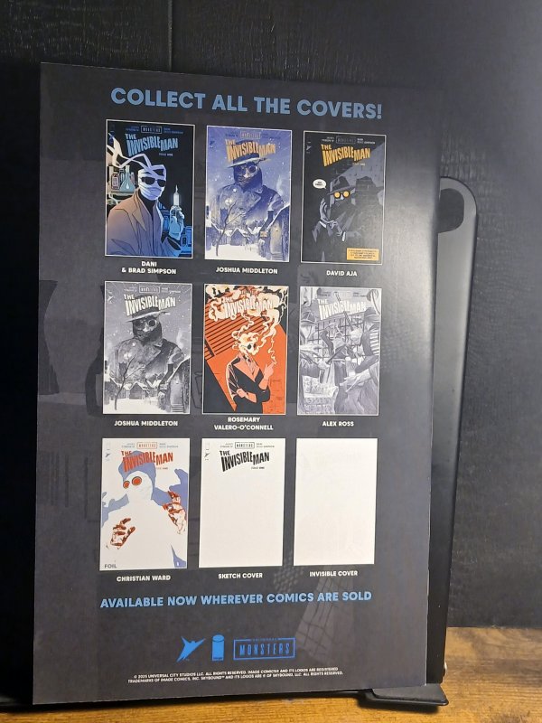 Universal Monsters: The Invisible Man #1 (2025) The Invisible Man