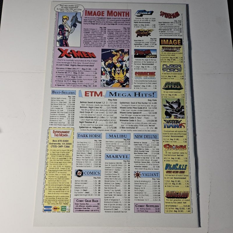 W.I.L.D.C.A.T.s #1, NM Covert Action Teams, Image Comics, 1992