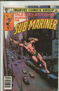 Tales to Astonish #7 ORIGINAL Vintage 1980 Marvel Comics Reprints Sub Mariner 7