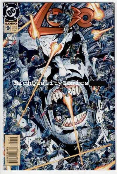 LOBO #9, NM+, Alan Grant, Val Semeiks, Czarnian, Frag, 1993, more Lobo in store