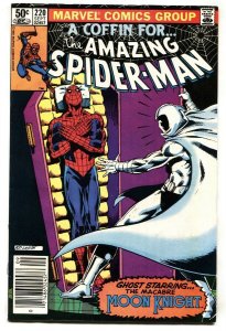 AMAZING SPIDER-MAN #220 comic book MOON KNIGHT Bob Layton Marvel