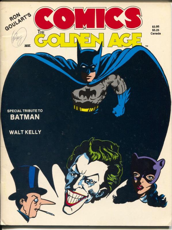 Comics The Golden Age #5 1985-Batman tribute-Joker-Penquin-Nick Carter-FN-