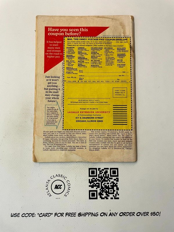 Spoof # 4 VG Marvel Comic Book Dracula Blechhula Vampire Humor Comedy 4 J892