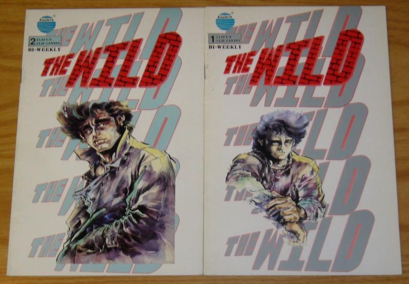 the Wild #1-2 VF- complete series - eastern comics - manga set lot 1988