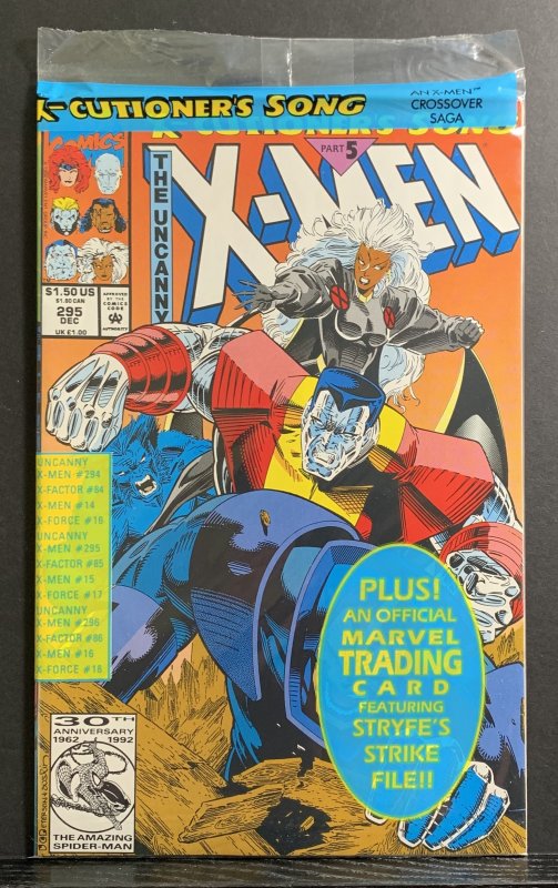 The Uncanny X-Men #295 (1992) Brandon Peterson Apocalypse / Colossus Cover