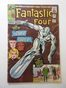 Fantastic Four #50 (1966) GD/VG Condition moisture stains