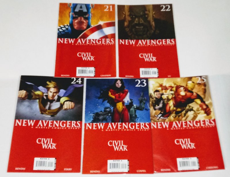 New Avengers Lot of (5) CIVIL-WAR! see more MARVEL comic lots in store! B-5/05