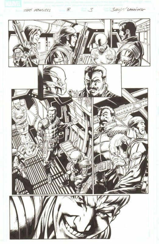 Fear Itself: The Fearless #8 p.3 - Sin (Red Skull's Daughter) art by Mark Bagley