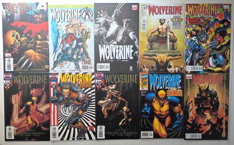 50-Comic Lot WOLVERINE & VIGILANTE VF+ (8.5) AVERAGE Bronze to Modern Age! KEYS?