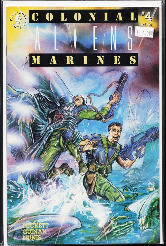 Aliens: Colonial Marines #4 (1993) Alien / Aliens