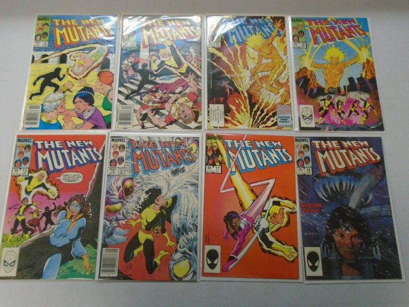 New Mutants lot 67 different #1-100 avg 8.0 VF (1983-91 1st Series)